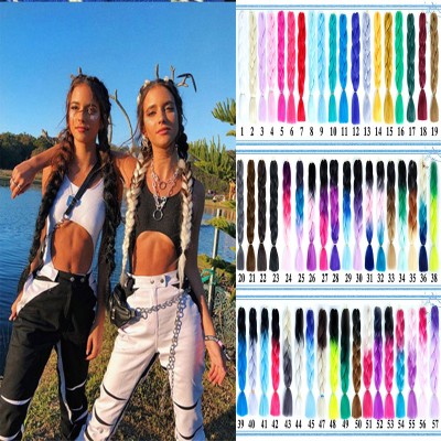 【Rainbow Radiance】BR01 Colorful Ponytail - Bold, Bright Tresses, Instant Glam for Any Look