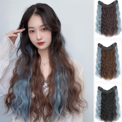 Invisible Traceless Water Ripples Wig EX28 - Innovative Invisible Design, Natural Wave Effect, Instant Fashionista Transformation, Immersive Hairstyle Experience, Showcase Individual Style