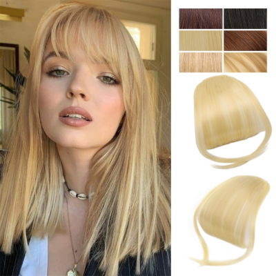 【Trend-Defining Duo】Air Bangs & Sideburns Set MN86 - Effortlessly Master Modern Chic with Flawless Fringe and Sleek Edges, Transforming Your Style Instantly