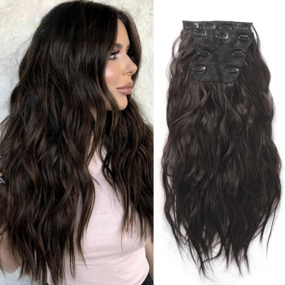 【Instant Glam Transformation】50cm Extensions Set 4-Piece SW305  - Amplify Your Look with Superior Volume & Length, Achieving an Unmistakable Beauty Makeover Now