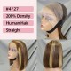 Human Hair Full Frontal Lace BoB wig 200 Density