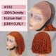 Human Hair Full Front BoB Wig  Jerry Curly