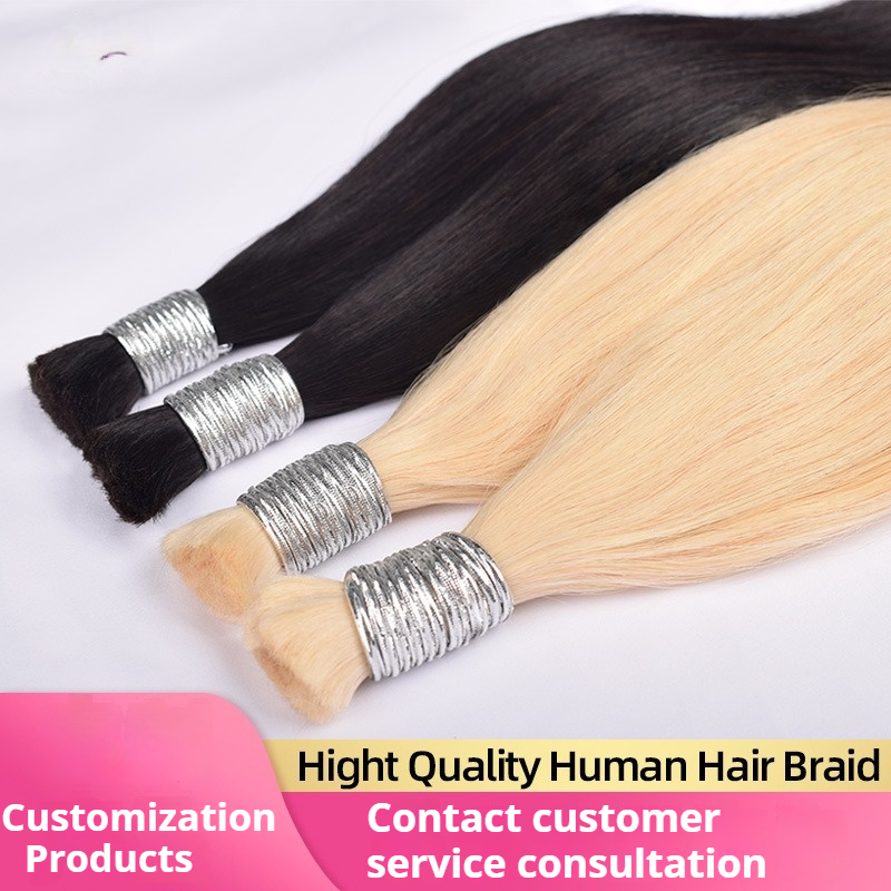 Human Hair Full Real Hair Crystal Thread Hair Extensions Hair Salon 