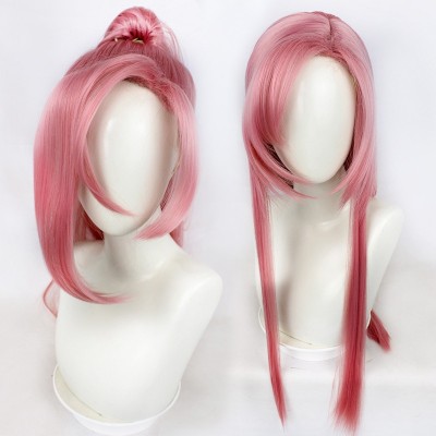 Infinite Skateboard Kaoru Sakurayashiki Cosplay Wigs Pink Long Hair 65CM