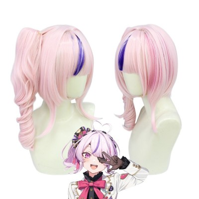 Rainbow Agency Maria Marionette Cosplay Wigs Light Pink Short Hair 42CM