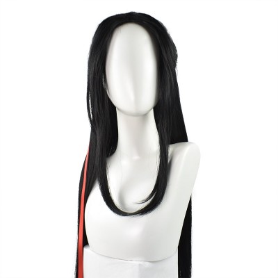 【Grandmaster of Demonic Cultivation】Wei Wuxian Cosplay Wig - 80cm Luxurious Black Hair, Immaculate Character Replica, Transform into a Legend, Dive into Epic Roleplay Bliss