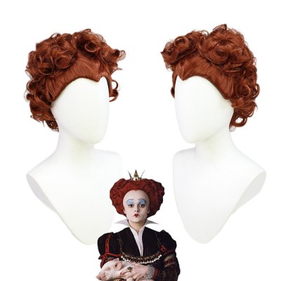 Witches Be Craz Wennifred Cosplay Wigs Brown Short Hair 33CM
