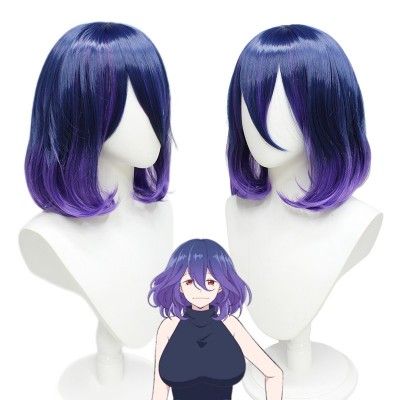 【Golden Kamuy】Willem Cosplay Wig - Bold 35cm Indigo Twilight, Embody Arctic Valor, Unveil Mysterious Aura, Captivate with Daring Dual-Tone Adventure