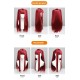Dressing Doll Falling in Love Kitagawa Sea Dream Little Devil Red Straight Long Cosplay Wig 75cm