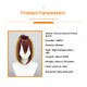 Virtual Streamer Shoto Cosplay Wig - Independent VTuber Brown Flip-up Short Hair