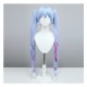 Princess of Stars and Snow Snow Hatsune Miku Cosplay Wig Blue White Long Wig Anime Wigs Female 110CM