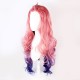League of Legends Soraka Cosplay Wig Pink and Purple Wig with Cap Anime Wigs 90CM