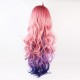 League of Legends Soraka Cosplay Wig Pink and Purple Wig with Cap Anime Wigs 90CM