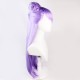League of Legends Evelynn Cosplay Wig Purple Long Hair with Cap Anime Wigs 80CM