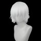 Sky Children of the Light Wizard Cosplay Wig White Short Wig with Cap Anime Wigs 30CM