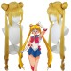 Sailor Mercury Sailor Moon Cosplay Wig Yellow Long Wig with Cap Anime Wigs 105CM