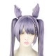 Genshin Impact Keqing Cosplay Wig Purple Long Wig with Cap Anime Wigs 80CM