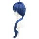 Genshin Impact |Kaeya Cosplay Wig Knights of Favonius Dark Blue Braided Wig with Gradient Highlights 80cm