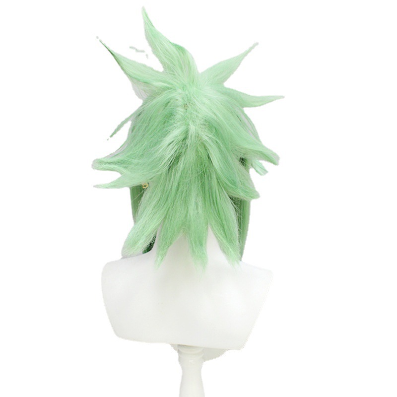 Genshin Impact Kuki Shinobu Cosplay Wig - Special Blend Light Green Hair