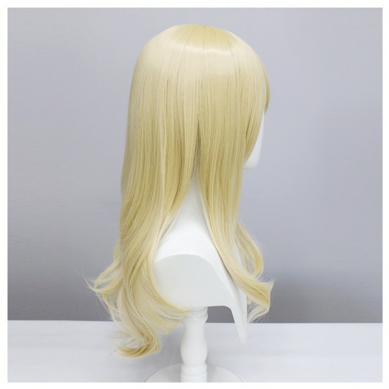 Engage Kiss Sharon Hellsing Blonde Long Straight Cosplay Wig 
