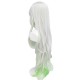 Genshin Impact Dainsleif Cosplay Wig Blonde and Green Long Wig with Cap Anime Wigs 95CM