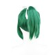 Overwatch Widowmaker Cosplay Wig Green Short Wig with Cap Anime Wig for Adults 30CM