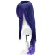 Arena of Valor Yemo Cosplay Wig Purple Blue Long Wig with Cap Anime Wigs Ponytail 90CM
