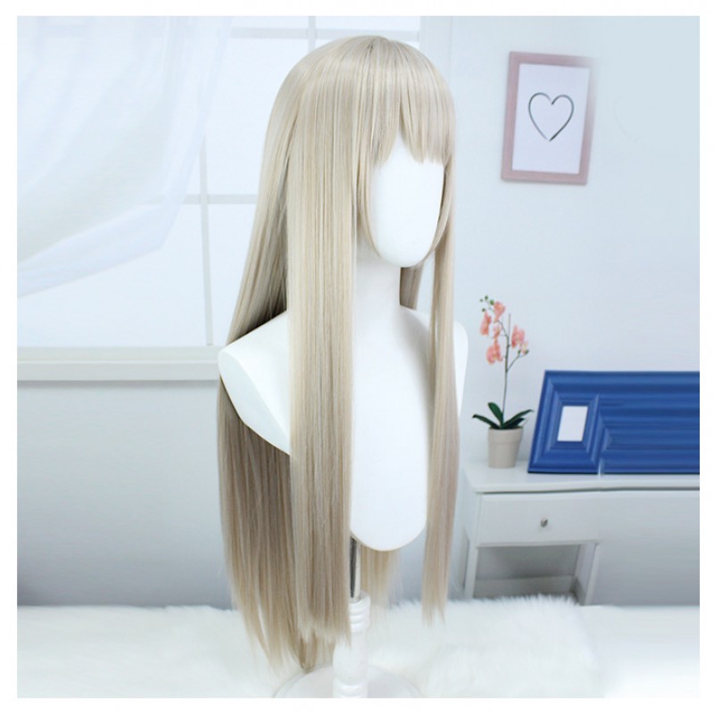 ictory Goddess Nicky Snake Cosplay Wig Blonde Long Wig with Cap Anime Wigs for Adults 90CM