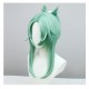 Genshin Impact Liuyun Jiefeng Zhenjun, Gechen Langshi Zhenjun, and Ping Laolao Cosplay Wig Light Green Short Wig with Cap Anime Wigs 45CM