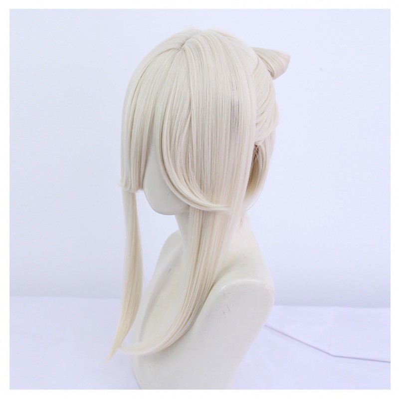 Genshin Impact | Ningguang Cosplay Wig Hidden Moon Celestial Authority Detachable Bun 48cm