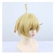 Genshin Impact Mica Surveyor of the Mondstadt Guerrilla Team Cosplay Wig Blonde Short Wig with Cap Anime Wigs 30CM