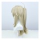  Genshin Impact Qiqi Cosplay Wig  Brown Hair  with Cap Anime Wigs for Adults and Kids Halloween Christmas Party 70CM