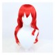 Honkai Impact 3rd Himeko Cosplay Wig Red Long Wig with Cap Anime Wigs With Curly 70CM