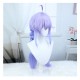 Honkai Impact 3rd Shirley Cosplay Wig Purple Long Hair with Cap Anime Wigs for Women and Children Halloween Costume Party 85CM