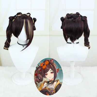 Genshin Impact | Senri Cosplay Wig Side Parted 45cm
