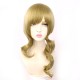 Genshin Impact Lisa Cosplay Wig 45 cm Blonde Curly Hair Wig with Cap Anime Wigs for Women 45CM