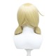 Genshin Impact Dainsleif Klee Cosplay Wig Blonde Straight Hair with Bang Wig Anime Wigs 40CM