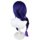 Genshin Impact |Raiden Shogun Purple Cosplay Wig Braided Ponytail 90cm