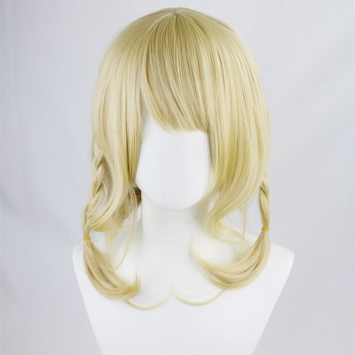 【Arena of Valor Mystique】Yao Wig - Unveil Charm with 48cm Sleek Blonde Bob, Ideal for Captivating Cosplay & Chic Fashion Moments