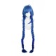 Da Qiao Miko Cosplay Wig Hair Wig Long Hair Blue 100CM