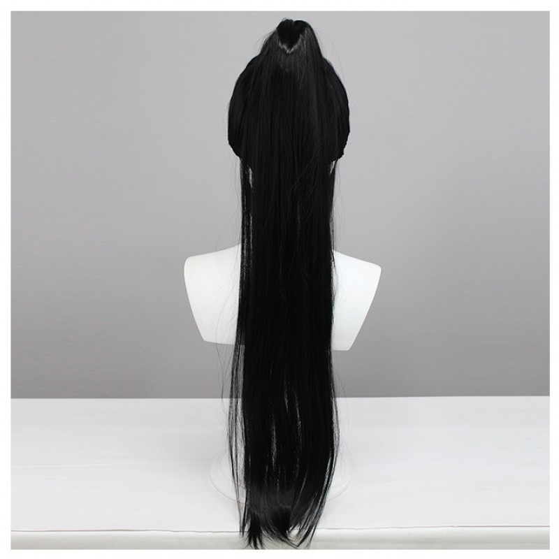 Unending Night Ning Hongye Cosplay Wig Styling Black Hair Long Straight Wig 100CM