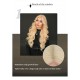 Gold Wavy Small T-Part Lace Front Wig with Platinum Highlights Wig