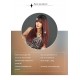 Raspberry Red Long Straight Wig with Bangs and Ombre Root Synthetic Wig