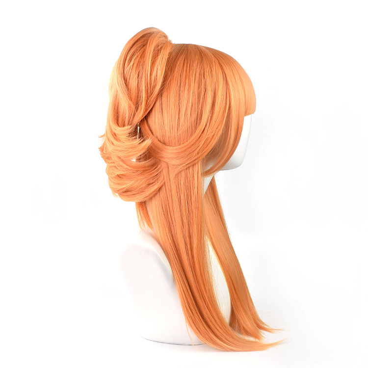 Elevate your anime cosplay with this essential pink long wig designed for women. The included cap guarantees a snug fit, allowing you to embody characters with authenticity and style