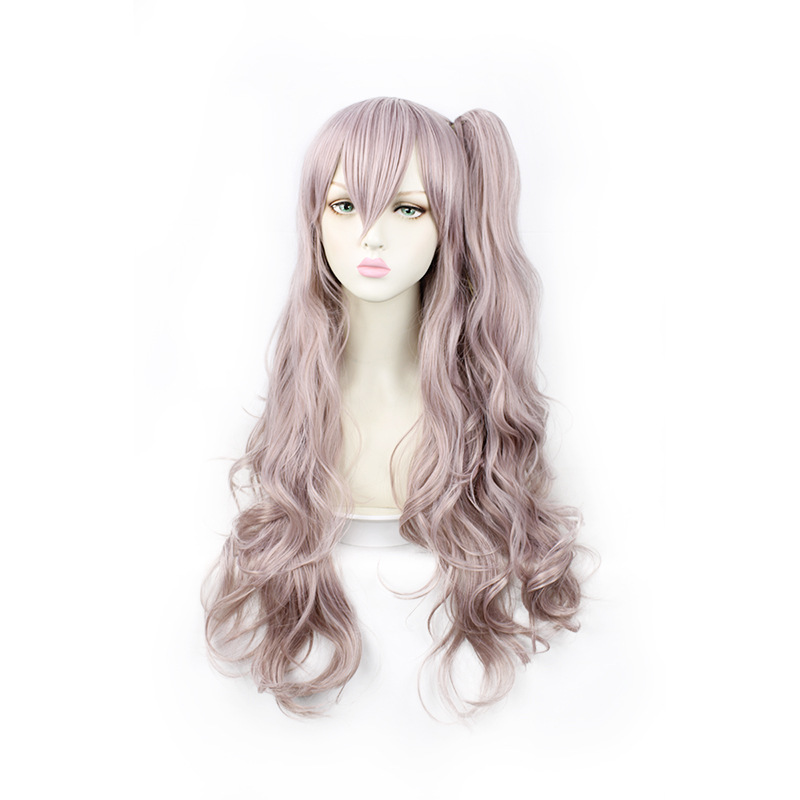 Experience silver elegance with this long curly wig and cap combo. Perfect for anime enthusiasts, the flowing curls and secure cap offer a glamorous and stylish appearance for your cosplay adventures