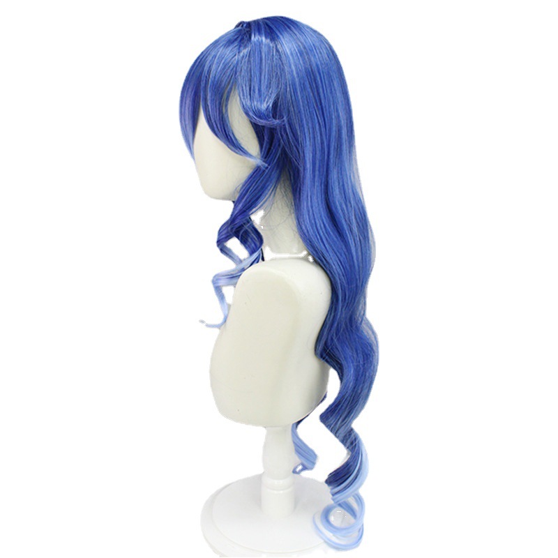 ndulge in premium quality with our blue long cosplay wig, expertly crafted and accompanied by a cap. Explore a diverse selection of anime wigs, each offering authentic and captivating styles