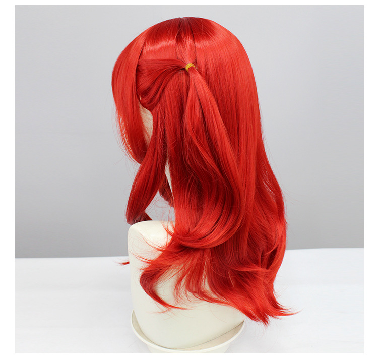 nfuse playful elegance into your cosplay with this red short wig. The comfortable cap ensures a secure fit, making it perfect for anime vibes that demand both style and ease