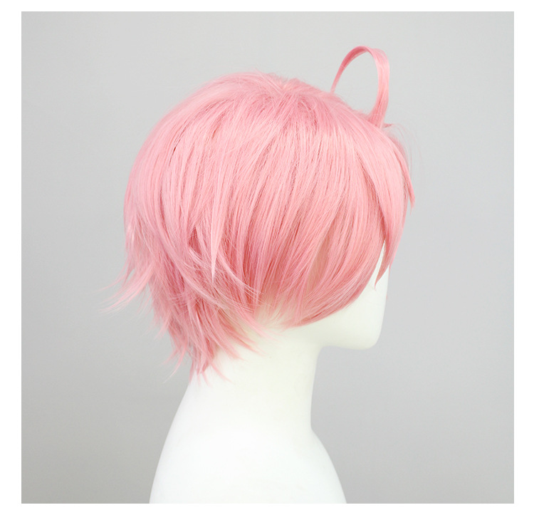 Experience dynamic transformations with this men's anime cosplay pink wig set. The included cap ensures a secure and comfortable fit, making it the perfect choice for men seeking authenticity and style