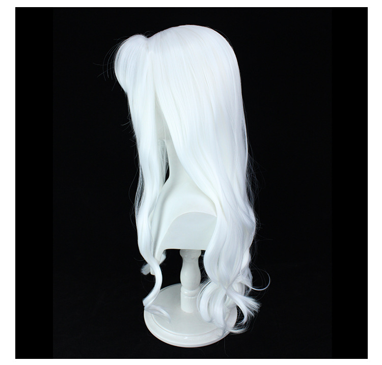 Tailored for adults, this white long wig with cap is the perfect accessory for your cosplay adventures. Achieve a polished and sophisticated look as you bring your favorite characters to life