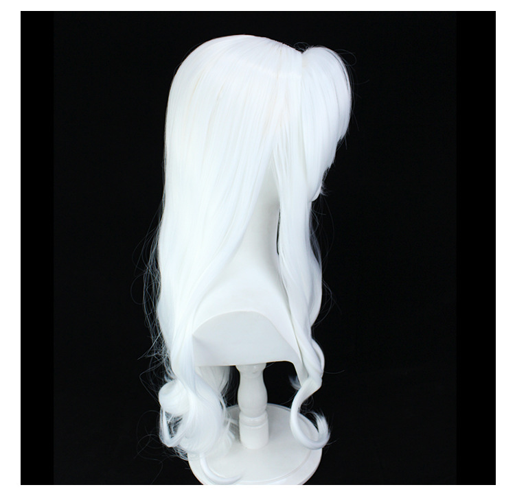 Achieve a radiant and captivating look with this long white anime wig tailored for adults. Perfect for cosplayers seeking a versatile and stylish accessory for their characters
